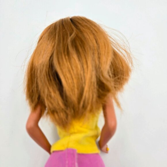 Vintage 1993 Camp Midge Barbie Doll Red Hair Sleeping Bag 11077 Mattel Read - Picture 16 of 16